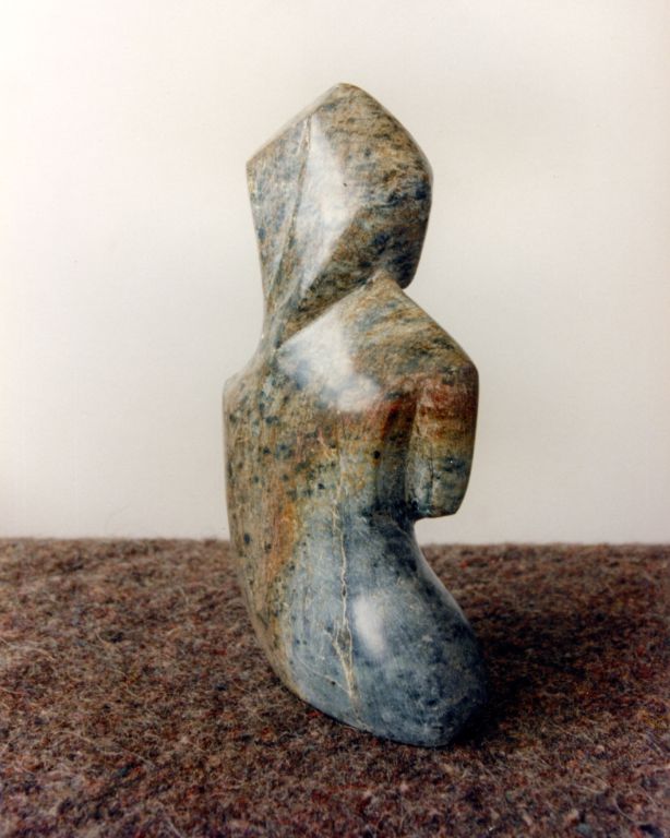 Serpentine sculpture