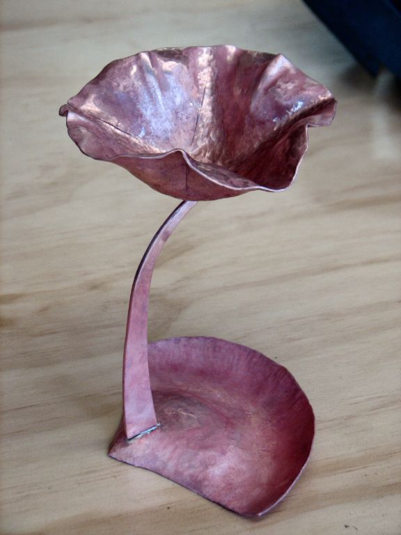 Model in copper